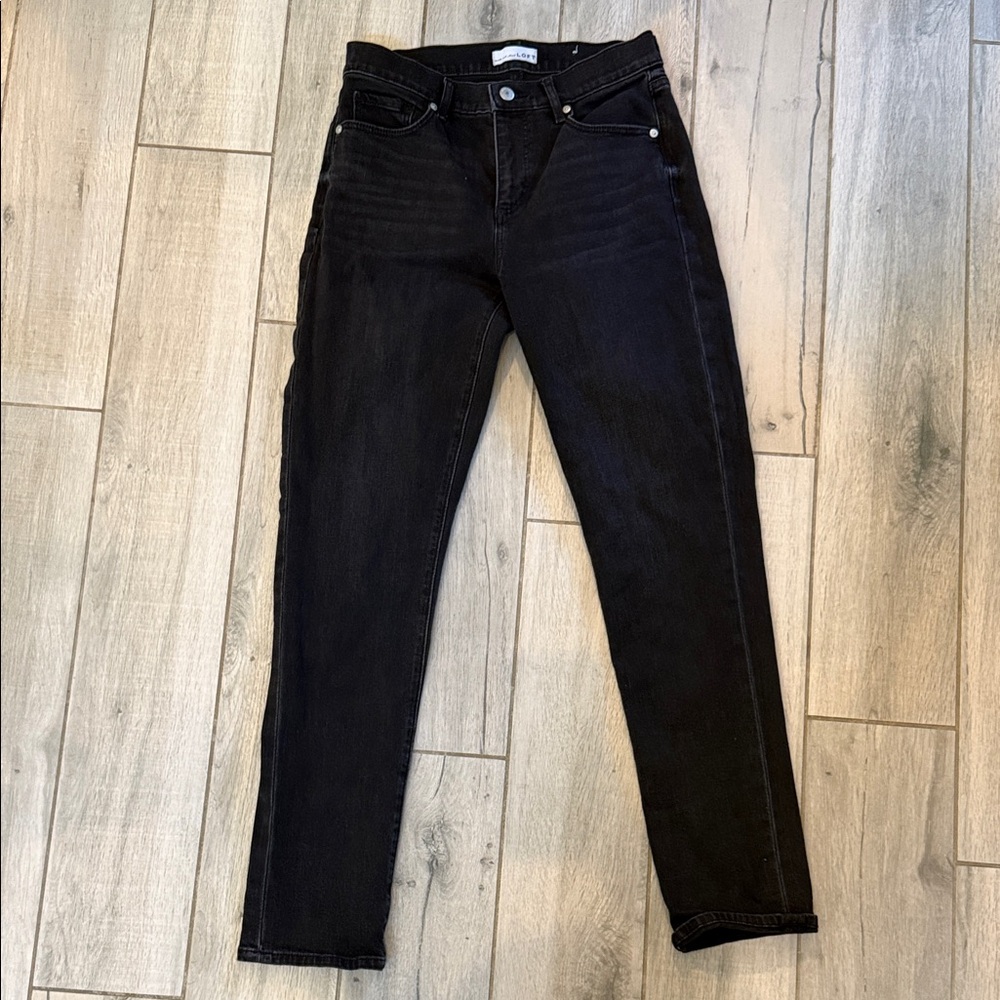 LOFT Women's Mid-Rise Girlfriend  Jeans